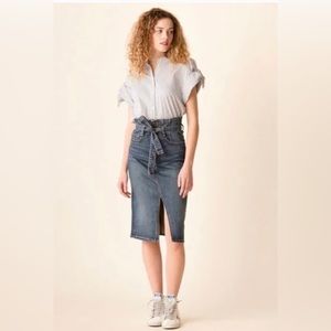 Veronica Beard Denton Corset skirt size 2